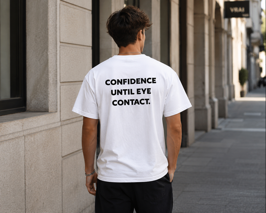 Confidence Until Eye Contact Tee